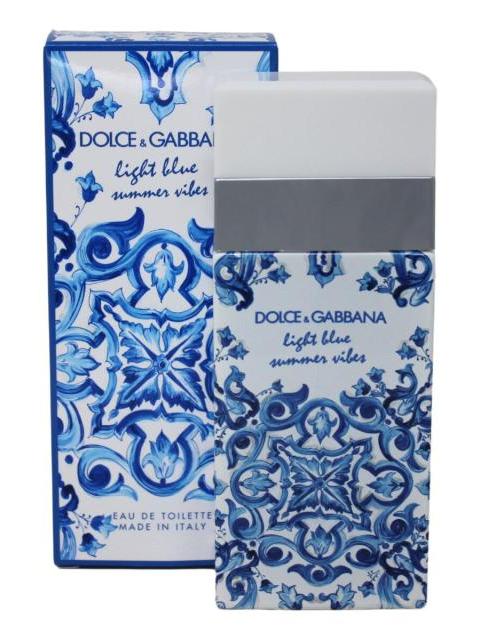 DOLCE & GABBANA LIGHT BLUE SUMMER VIBES EDT 100 ML MUJER - Imagen 3