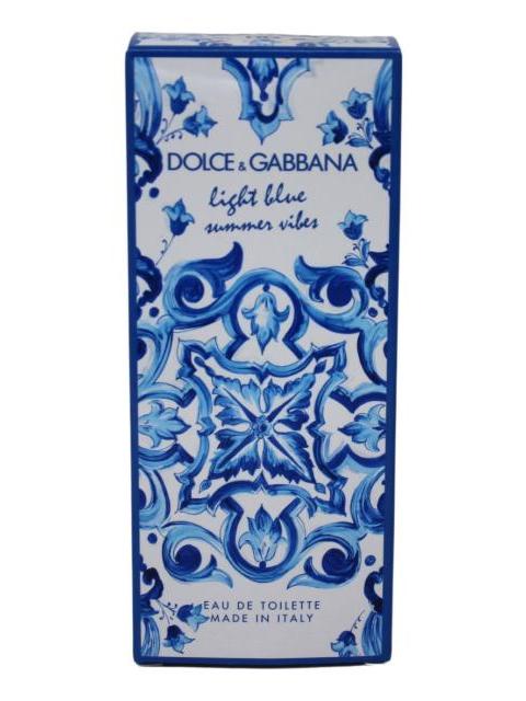 DOLCE & GABBANA LIGHT BLUE SUMMER VIBES EDT 100 ML MUJER - Imagen 4