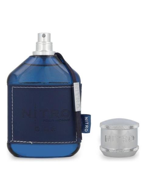DUMONT NITRO BLUE EDP 100ML SPRAY DULCE ESPECIADO AMADERADO HOMBRE - Imagen 4