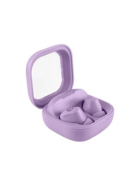 EASY LINE AUDIFONOS INTRAURICULARES CON MICROFONO TRUE WIRELESS FLORELA INALAMBRICO BLUETOOTH MORADO - Imagen 2