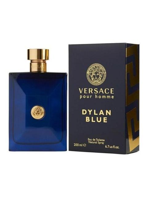 EAU DE TOILETTE VERSACE DYLAN BLUE AROMATICO FOUGERE 200ML HOMBRE - Imagen 4