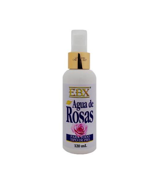 EBX AGUA DE ROSAS 120 ML PARA TODO TIPO DE PIEL MEGAMIX
