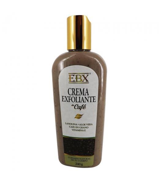 EBX CREMA EXFOLIANTE DE CAFE 240 GR LANOLINAALOE VERACAFE MEGAMIX