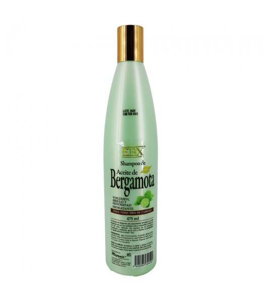 EBX SHAMPOO ACEITE DE BERGAMOTA 475ML VOLUMENBRILLO Y SEDOSIDAD MEGAMIX