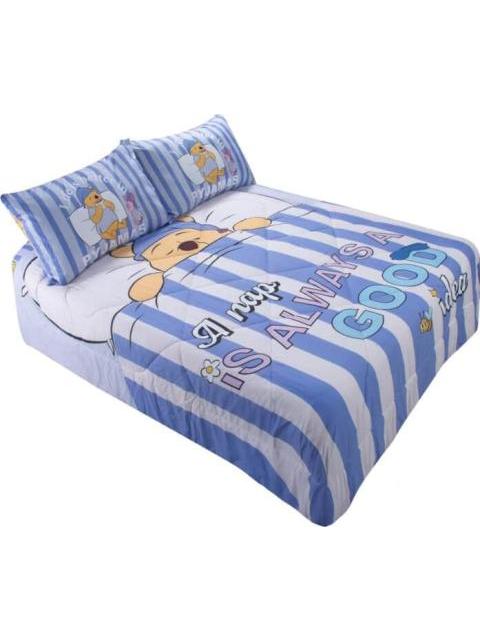 EDREDON LICENCIA MATRIMONIAL REVERSIBLE WINNIE THE POOH 200*220 CM MULTICOLOR WINNIE THE POOH