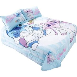 EDREDON LICENCIA QUEEN SIZE REVERSIBLE STITCH- ANGELA 238*243 CM MULTICOLOR STITCH