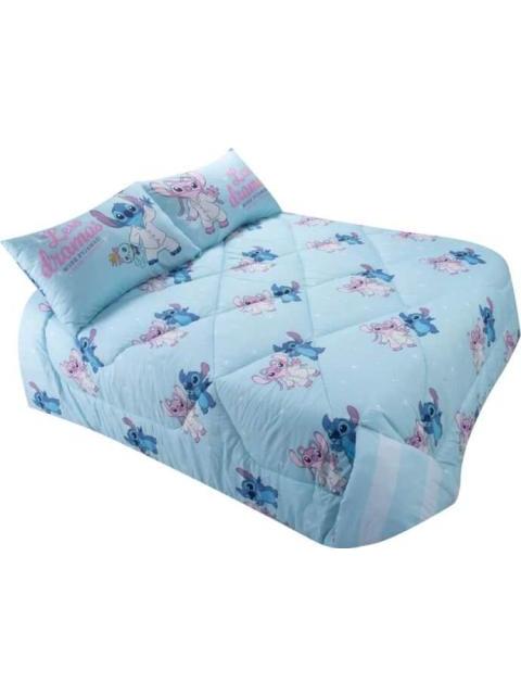 EDREDON LICENCIA QUEEN SIZE REVERSIBLE STITCH- ANGELA 238*243 CM MULTICOLOR STITCH - Imagen 3