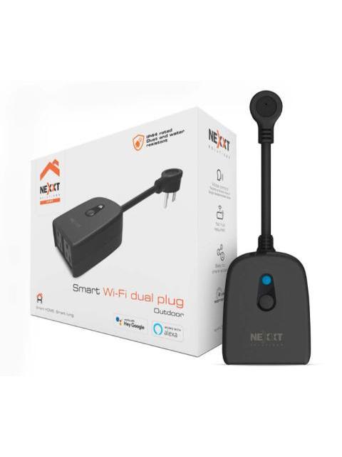 ENCHUFE INTELIGENTE DUAL CON CONEXCION WIFI PARA EXTERIOR