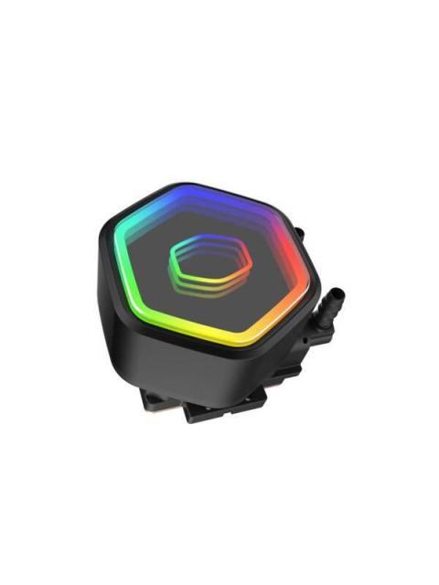ENFRIAMIENTO LIQUIDO COOLER MASTER MASTERLIQUID ML360L CORE ARGB (MLWD36MA18PZR1) SOCKET INTEL LGA 1851-1700-1200-1151-1150-1156 AMD AM5-AM4-AM3+-AM3 - Imagen 4