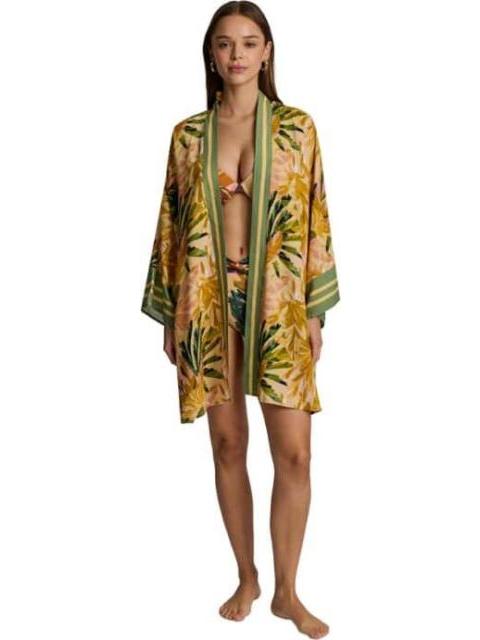 ENSAMBLE DE PLAYA ESTAMPADO MULTICOLOR HOLLY LAND
