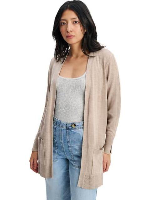 ENSAMBLE TEJIDO CON BOLSAS BEIGE SAO PAULO - Imagen 4