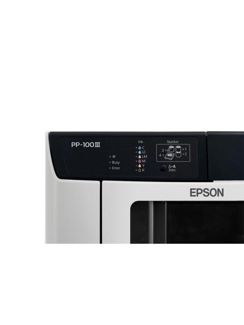 EPSON PP-100III DISC PRODUCER CD-DVD 60 DISCOS USB BLANCO - Imagen 3