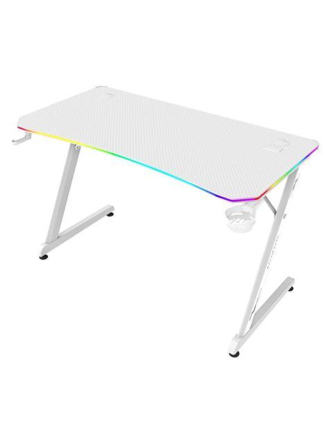 ESCRITORIO GAMER ERGONOMICO OLYMPUS SPOT GLOW PRO MRX8000 BALAM RUSH LEGEND SERIES ESCRITORIO GAMER ERGONOMICO 120 X 60CM ILUMINACION RGB PORTA VASOS