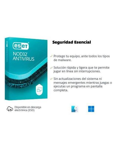 ESET NOD32 ANT 1 L 1 A TMESET501 - Imagen 2