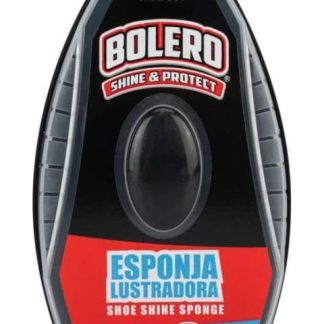 ESPONJA LUSTRADORA NEGRO EL BOLERO