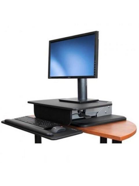 STARTECH ESTACION DE TRABAJO DE PIE Y SENTADO ARMSTS HASTA 13KG PARA MONITOR 30 NEGRO-PLATA - Imagen 3