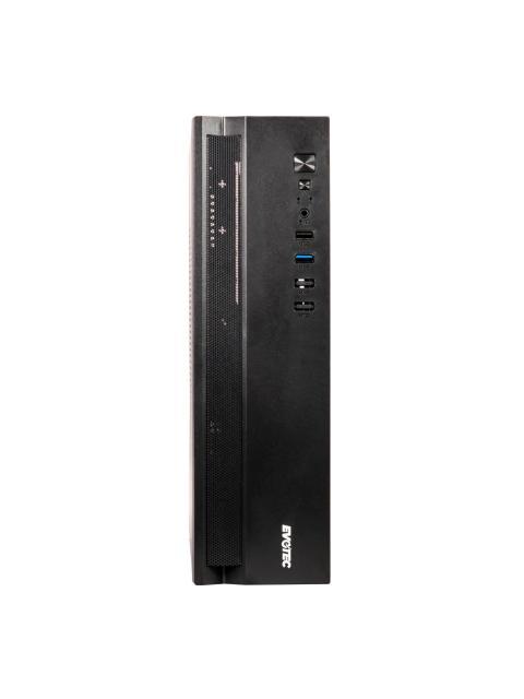 EVOTEC GABINETE SLIM MICRO ATX CON FUENTE 500W CORDOBA EV1027