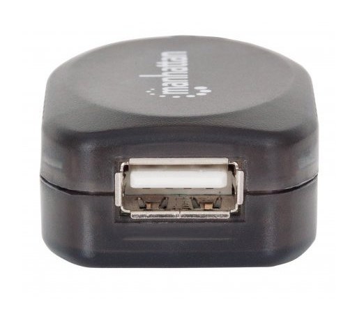MANHATTAN CABLE USB A MACHO - USB A HEMBRA 10 METROS NEGRO - Imagen 2