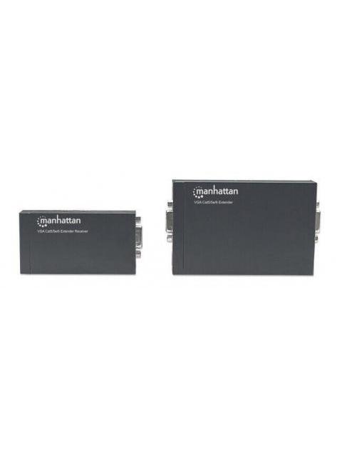 MANHATTAN EXTENSOR DE AUDIO Y VIDEO HASTA 300M VGA CAT5-5E-6 - Imagen 6
