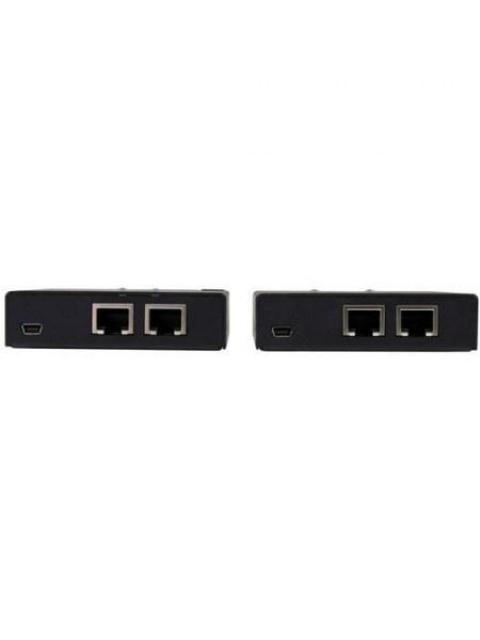STARTECH EXTENSOR HDMI POR CABLE CAT6 CON HUB USB DE 4 PUERTOS 50M NEGRO - Imagen 4