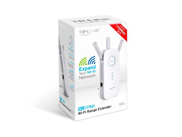 TP-LINK EXTENSOR DE COBERTURA WIFI AC1750 RE450 INALAMBRICO 450 MBIT-S EN 2.4GHZ 1300 MBIT-S EN 5GHZ - Imagen 3