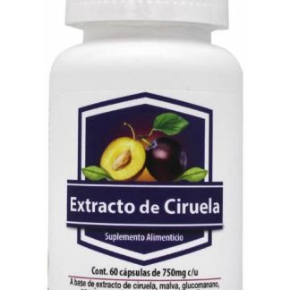 EXTRACTO DE CIRUELA 60 CAP DOS MUNDOS
