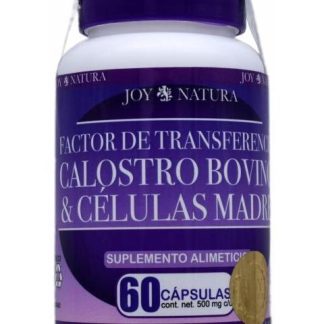 FACTOR DE TRANSFERENCIA CALOSTRO BOVINO Y CELULAS MADRE 60 CAP JO