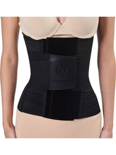 FAJA DE LATEX NEGRO CONTROL OBSESSION - Imagen 4