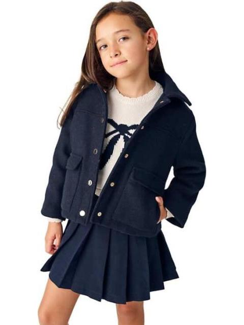 FALDA CASUAL AZUL MARINO HOLLY LAND KIDS