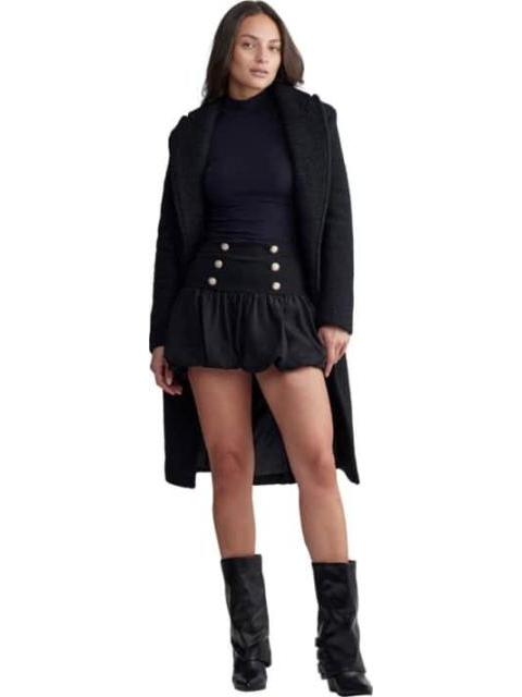 FALDA CINTURA ALTA NEGRO HOLLY LAND