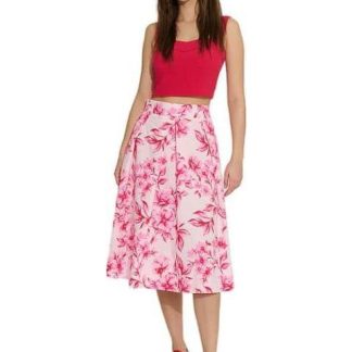 FALDA CRUZADA FLORES BEIGE/HUESO HOLLY LAND