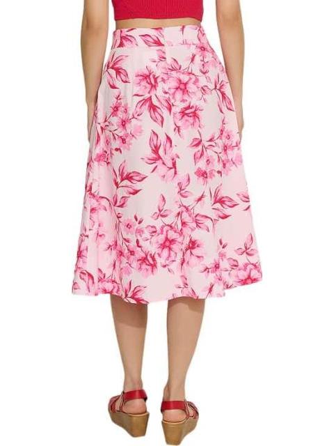 FALDA CRUZADA FLORES BEIGE/HUESO HOLLY LAND - Imagen 3