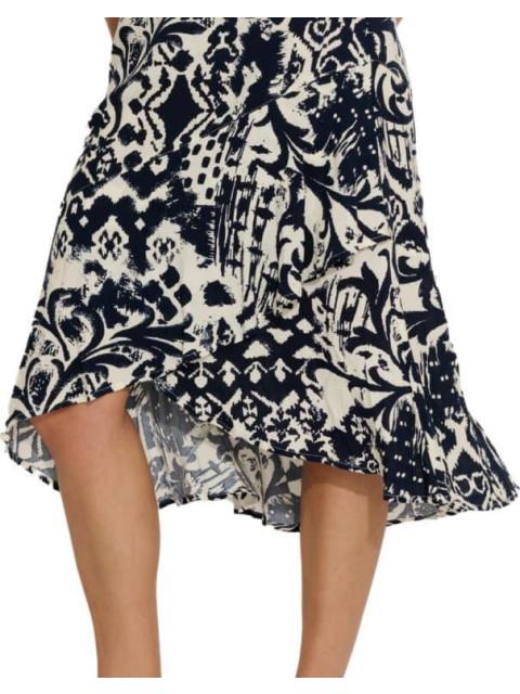 FALDA ESAMPADA AZUL MARINO HOLLY LAND - Imagen 5