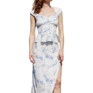 FALDA ESTAMPADA BLANCO HOLLY LAND
