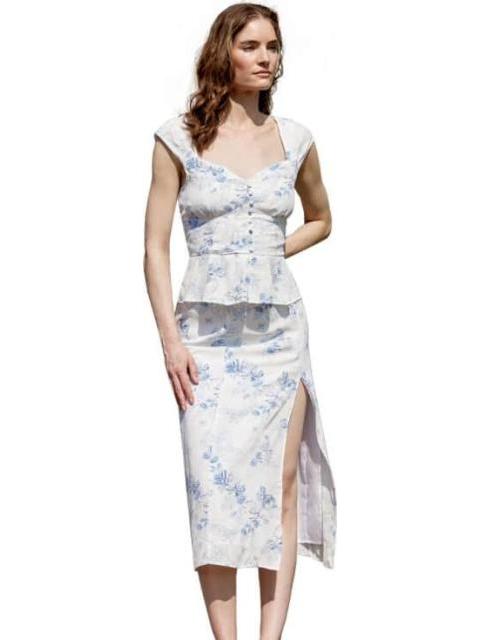 FALDA ESTAMPADA BLANCO HOLLY LAND - Imagen 4