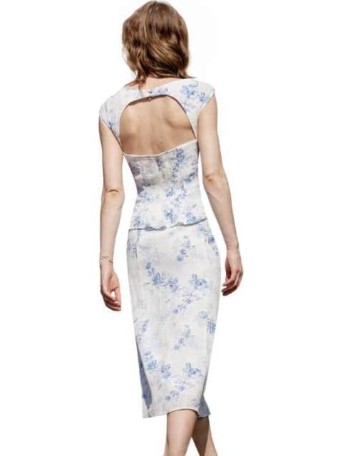 FALDA ESTAMPADA BLANCO HOLLY LAND - Imagen 5