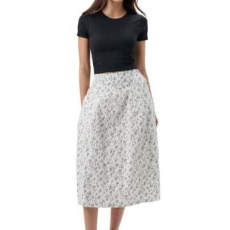 FALDA ESTAMPADA HUESO HOLLY LAND