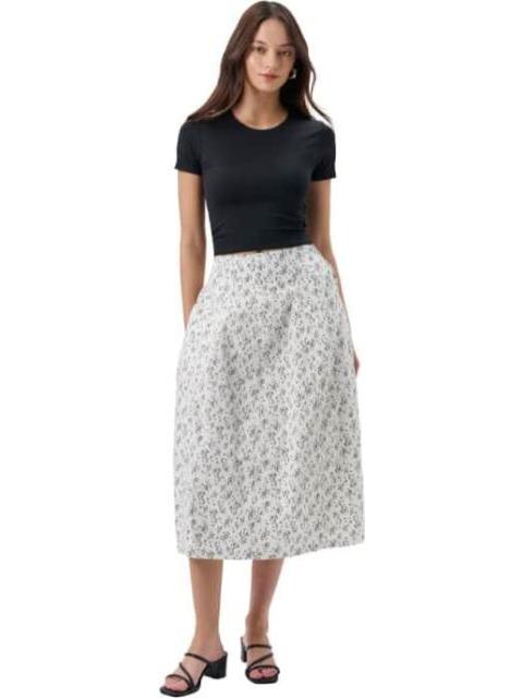 FALDA ESTAMPADA HUESO HOLLY LAND
