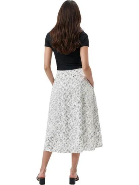 FALDA ESTAMPADA HUESO HOLLY LAND - Imagen 4