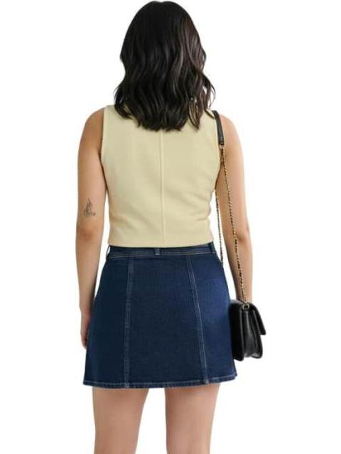 FALDA MEZCLILLA AZUL INDIGO ATMOSPHERE DNM - Imagen 4