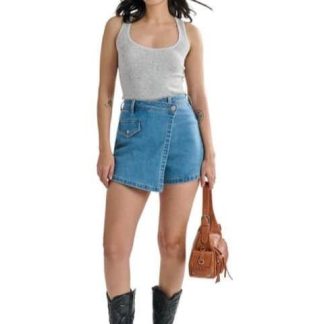 FALDA MEZCLILLA GRIS ATMOSPHERE DNM