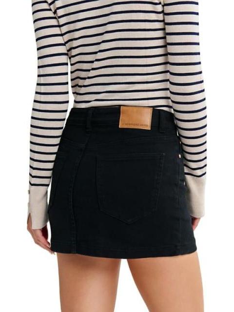 FALDA MEZCLILLA NEGRO ATMOSPHERE DNM - Imagen 5