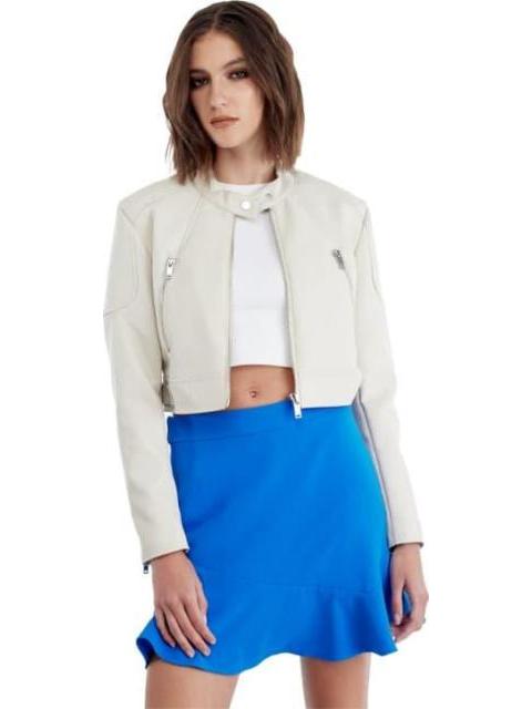 FALDA SHORT CON OLANES AZUL REY HOLLY LAND - Imagen 6