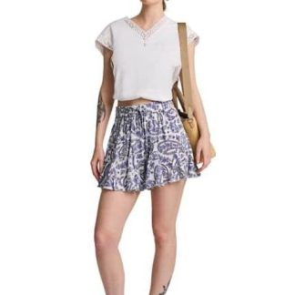 FALDA SHORT ESTAMPADO AZUL PRIMARK