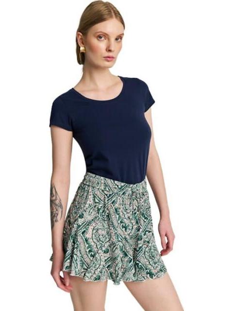 FALDA SHORT ESTAMPADO VERDE PRIMARK