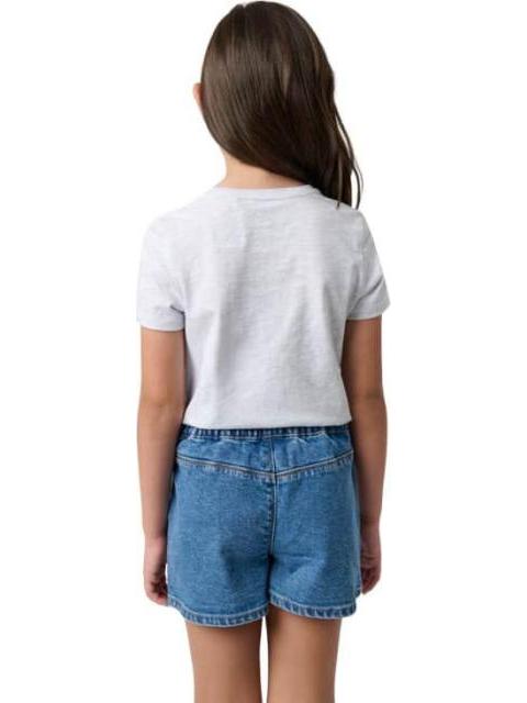 FALDA SHORT MEZCLILLA GRIS ATMOSPHERE DNM - Imagen 5