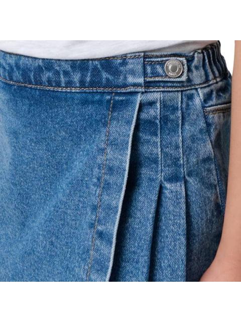 FALDA SHORT MEZCLILLA GRIS ATMOSPHERE DNM - Imagen 6
