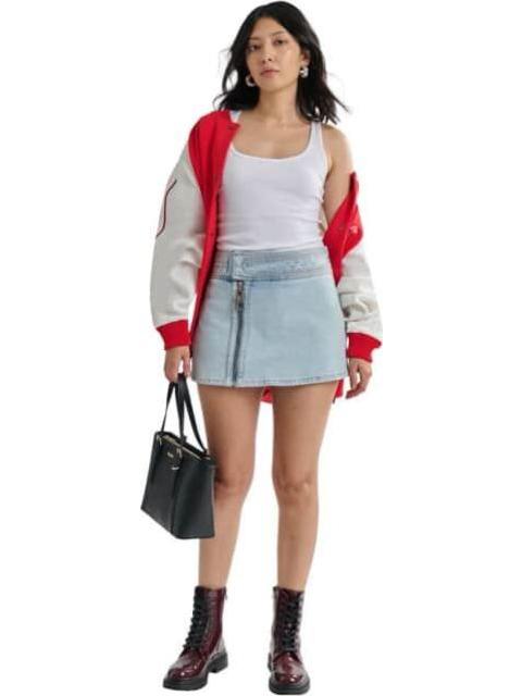 FALDA SHORT MIDI BLEACH ATMOSPHERE DNM