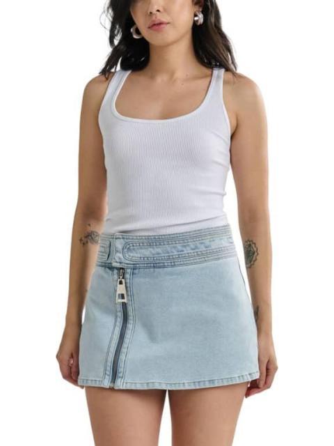 FALDA SHORT MIDI BLEACH ATMOSPHERE DNM - Imagen 4