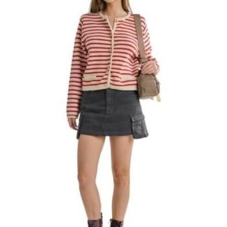 FALDA SHORT MINI GRIS ATMOSPHERE DNM